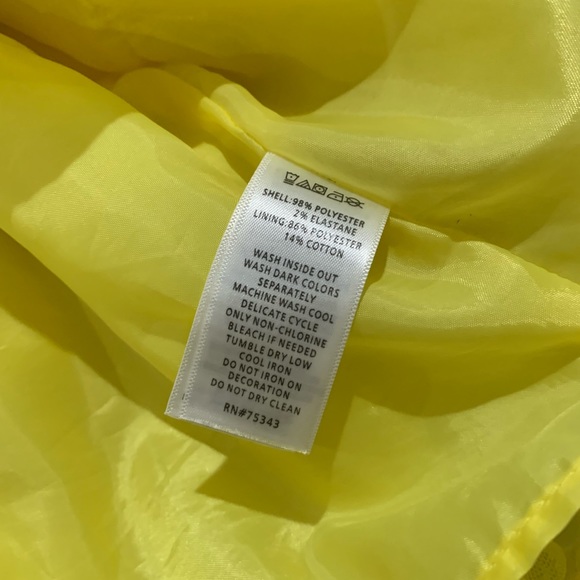 Camilla Textured Yellow Dress size 5 - Picture 4 of 9